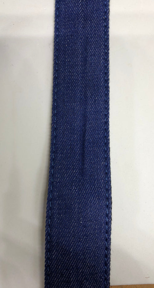 1.5"  Wide Ukulele Strap - Denim  Design
