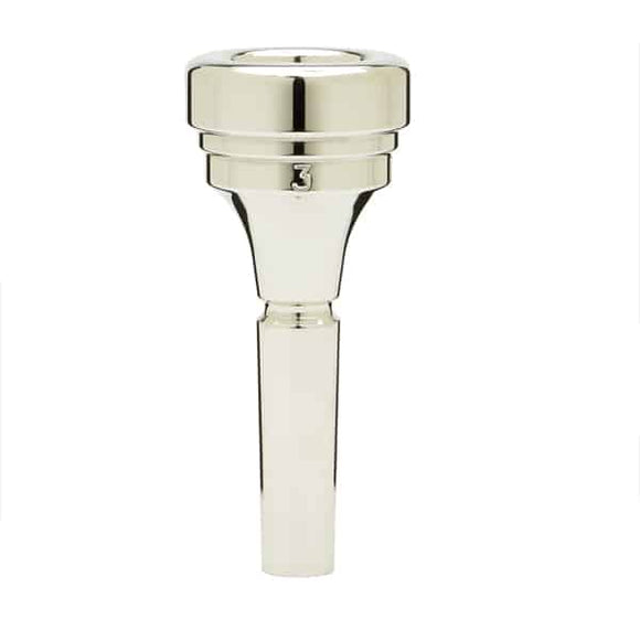 Denis Wick (3) Classic Tenor Horn Mouthpiece - Silver Plated