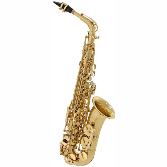 100AS - Elkhart By Conn Selmer - Gold Lacquer Eb Alto Saxophone Outfit