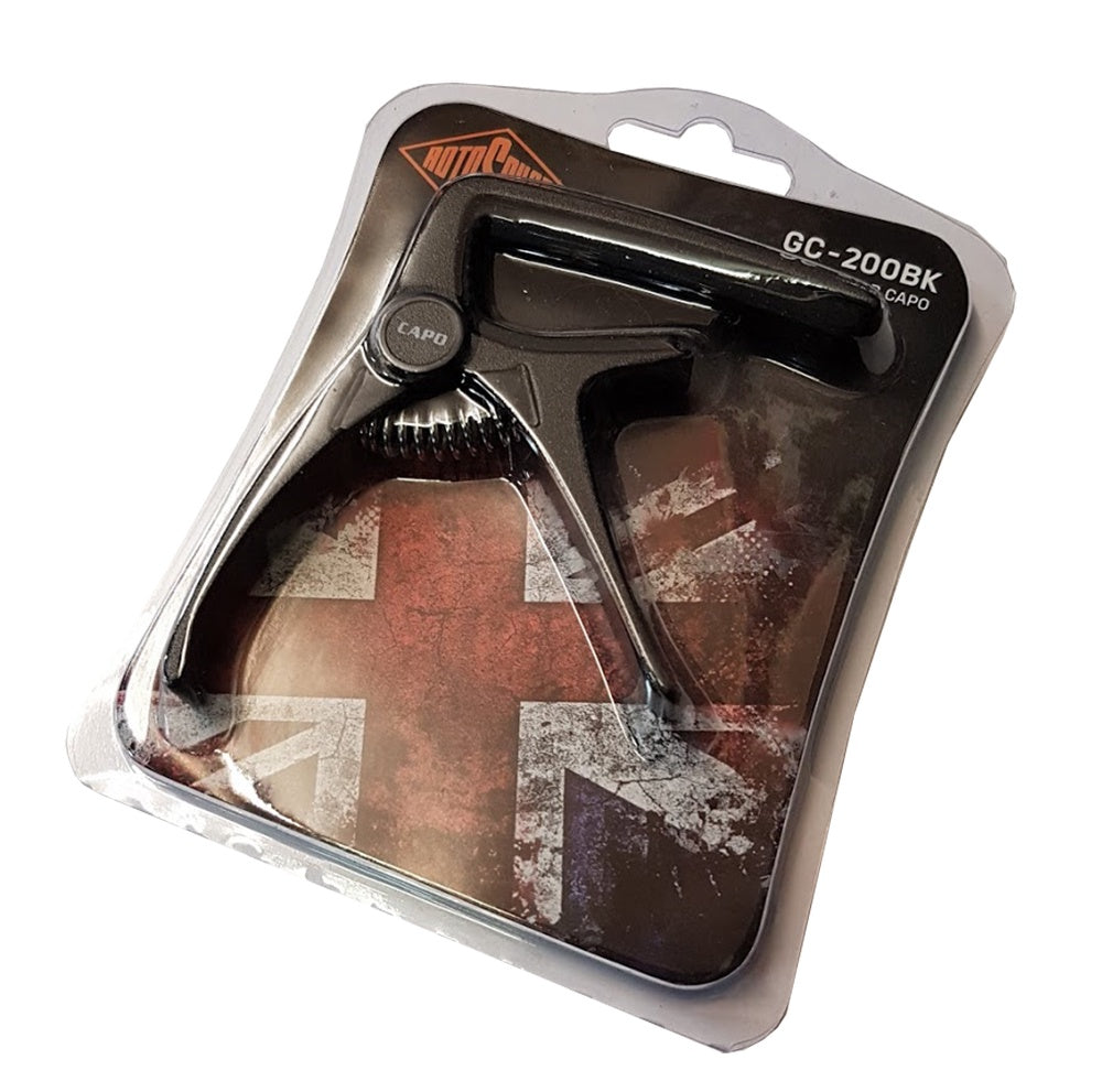 Rotosound GC-200BK Black Acoustic / Electric Guitar Capo