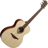 Lag Tramontane (T70A) Solid Top Auditorium Acoustic Guitar - Natural Satin