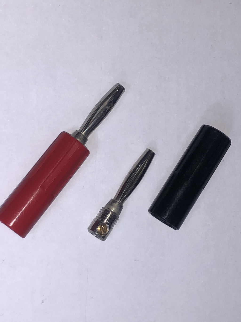 Pair bananna speaker plugs