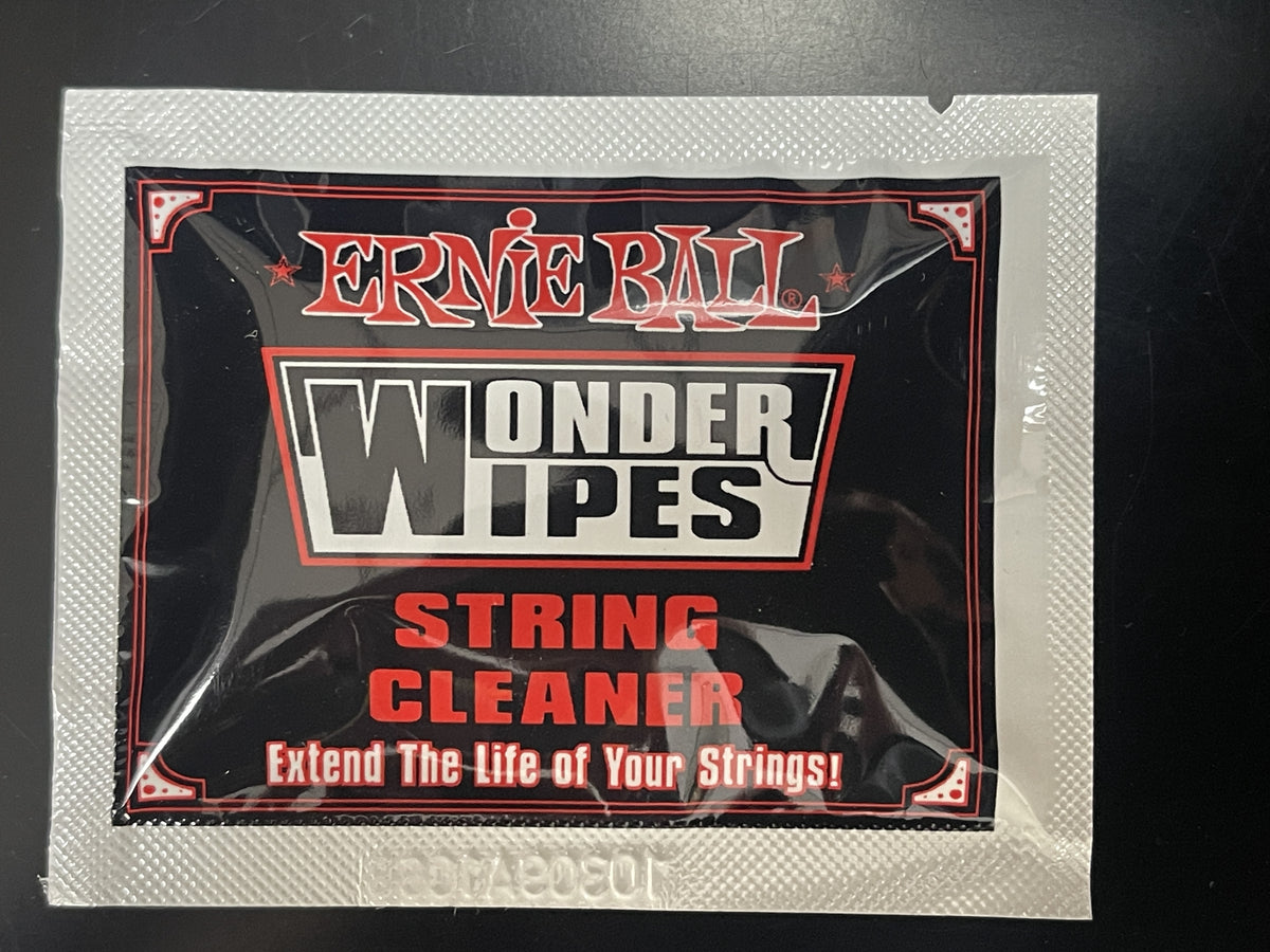 Ernie Ball Wonder Wipe - String Cleaner – Becketts Music Ltd