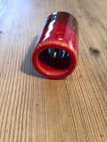 Star Singer (Large) Sunset Red Ceramic Guitar Slide