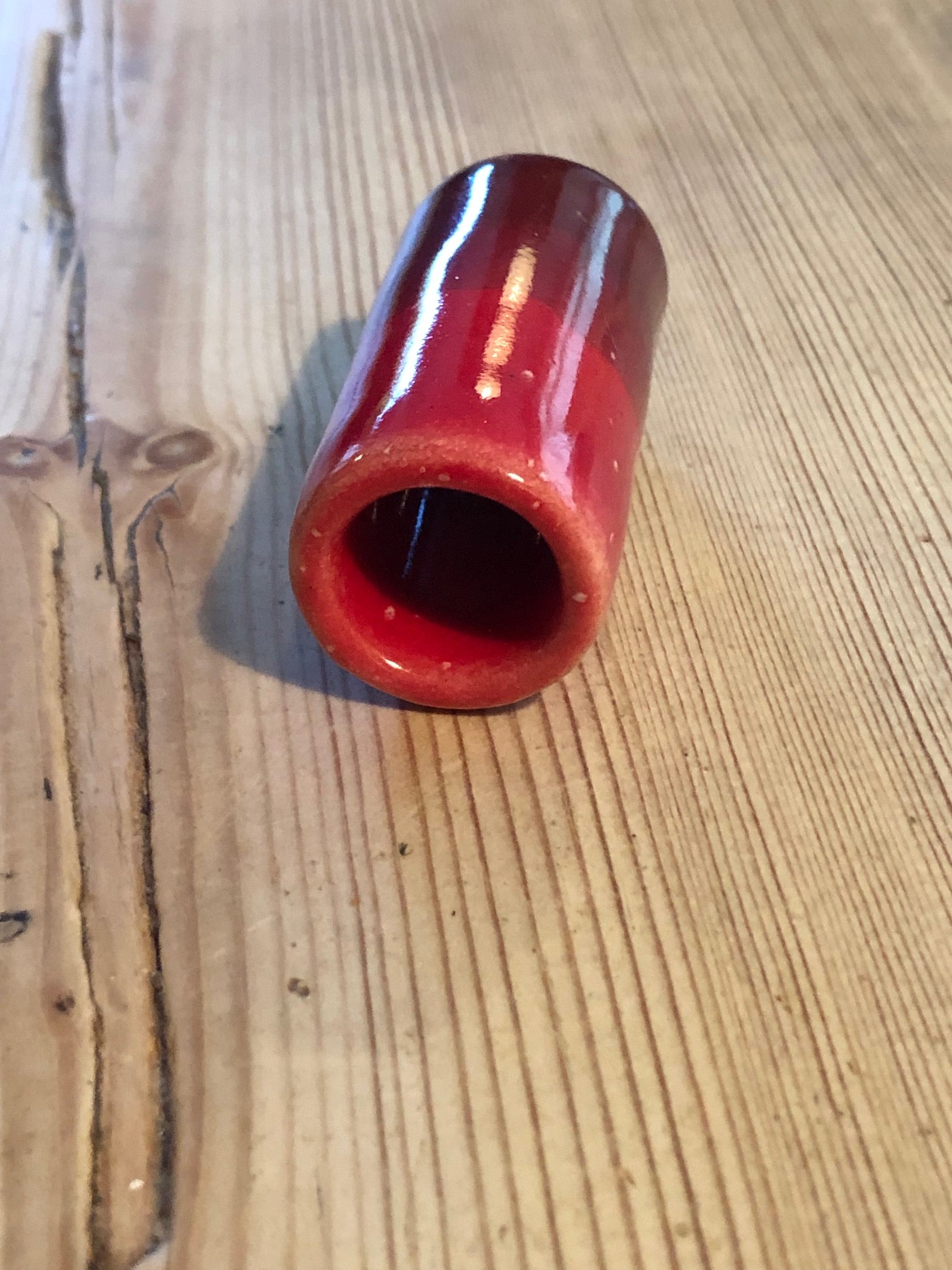 Star Singer (Small) Sunset Red Ceramic Guitar Slide
