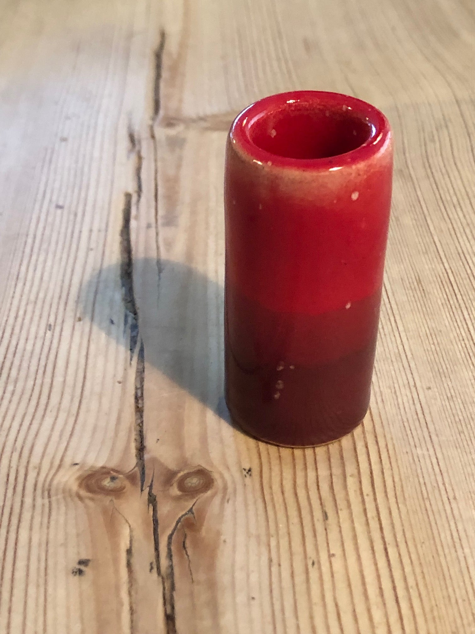 Star Singer (Medium) Sunset Red Ceramic Guitar Slide