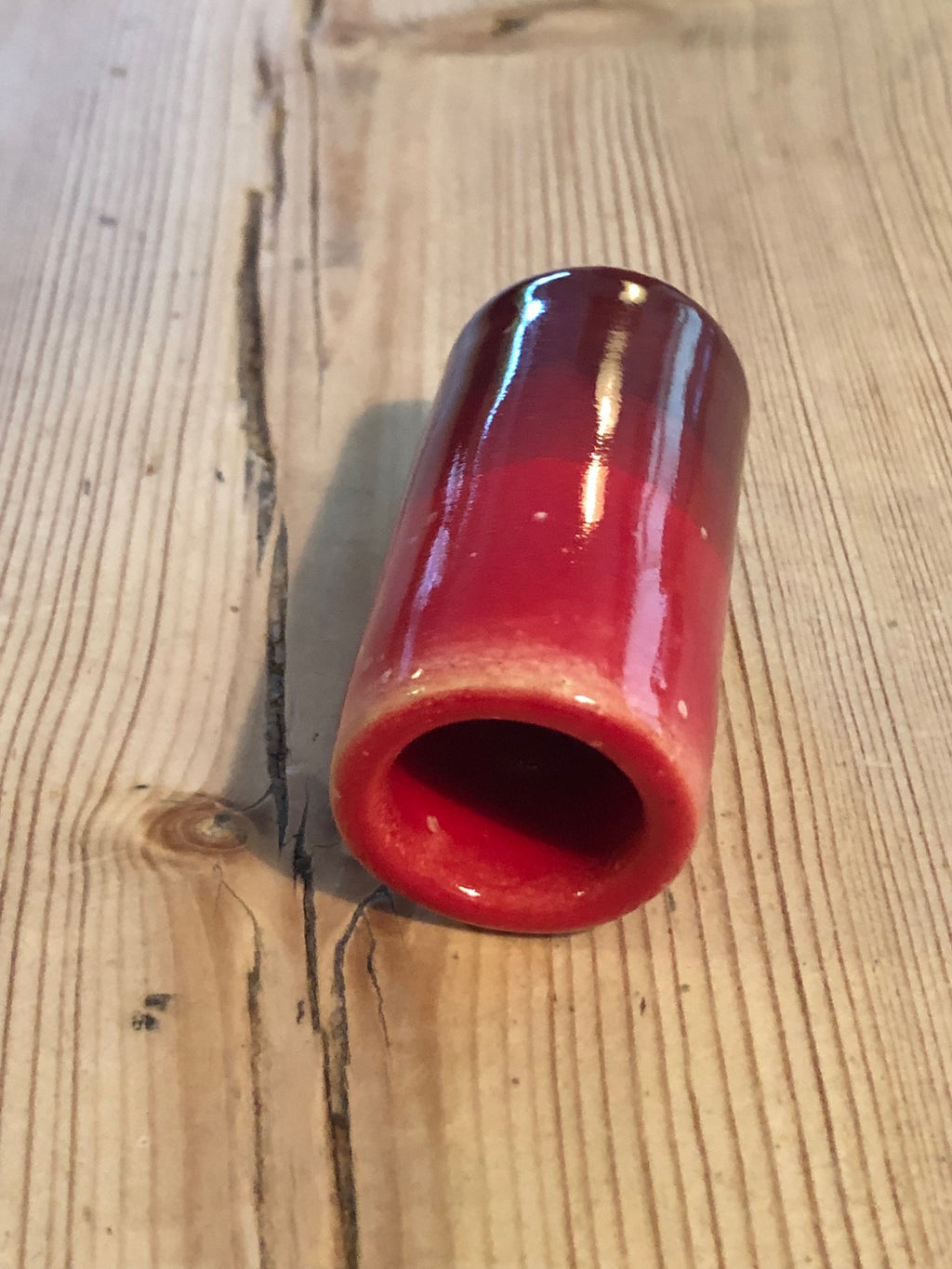 Star Singer (Medium) Sunset Red Ceramic Guitar Slide