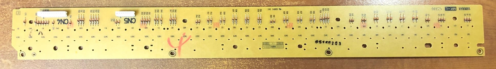 V869530R / V869530R Circuit Board 61L-MK16N2M X2336