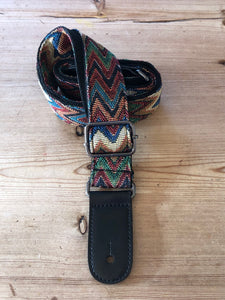 1.5" Wide Ukulele Strap - Native Weave