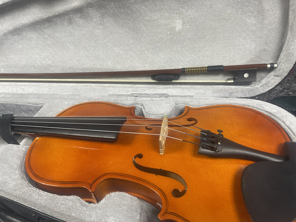 USED 4/4 student violin outfit - unbranded made in China