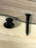 Gotoh (EP-B1-B) Standard / Small Rounded Black End Pin + Screw