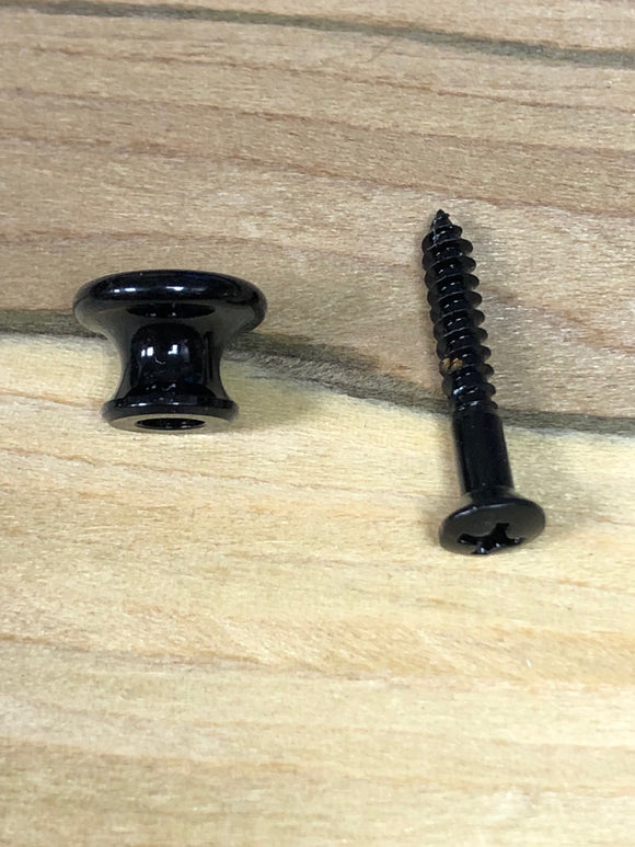 Gotoh (EP-B1-B) Standard / Small Rounded Black End Pin + Screw