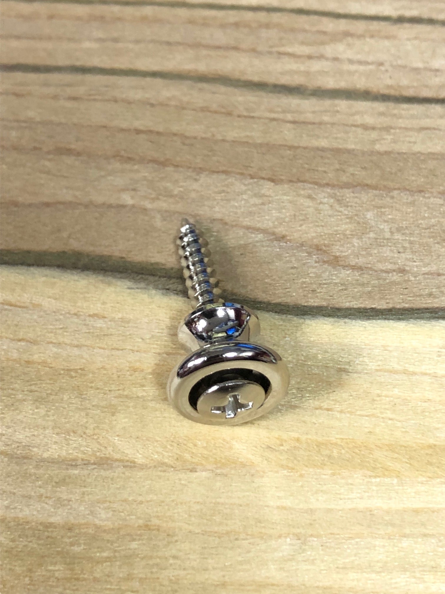 Gotoh (EP-B1-N) Standard / Small Rounded Nickel End Pin + Screw
