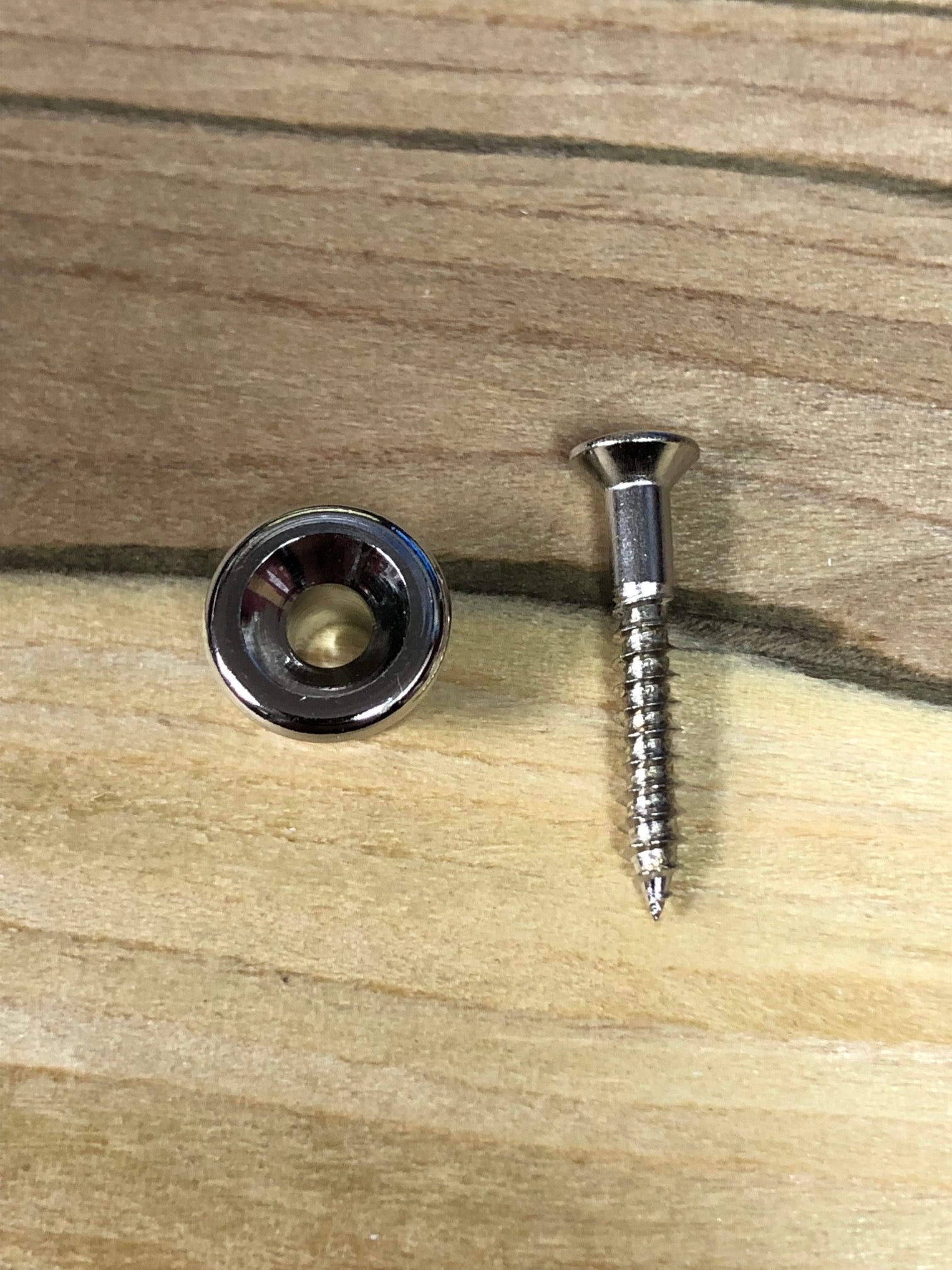 Gotoh (EP-B1-N) Standard / Small Rounded Nickel End Pin + Screw