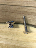 Gotoh (EP-B1-N) Standard / Small Rounded Nickel End Pin + Screw