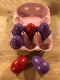 Ruach Half Dozen Wooden Egg Shaker Box (Pink)