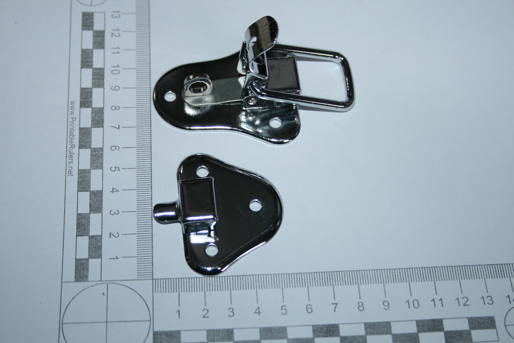 Small case up / over latch nickel (OLD STOCK)