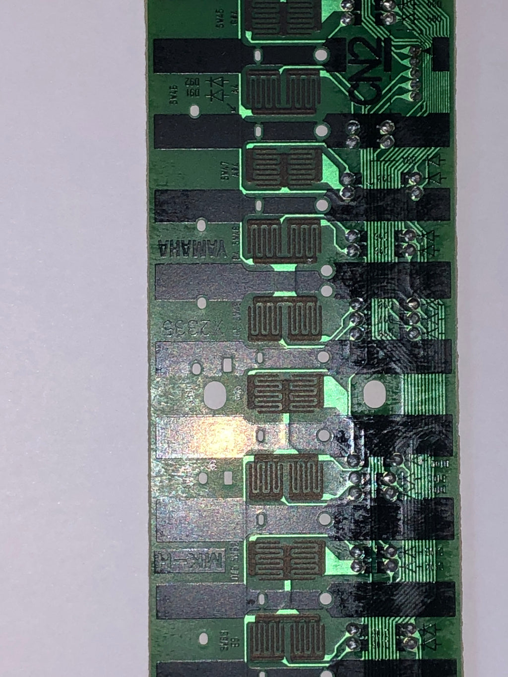 V869550R / V8695503 Yamaha Key Contact Circuit Board MK-H X2335