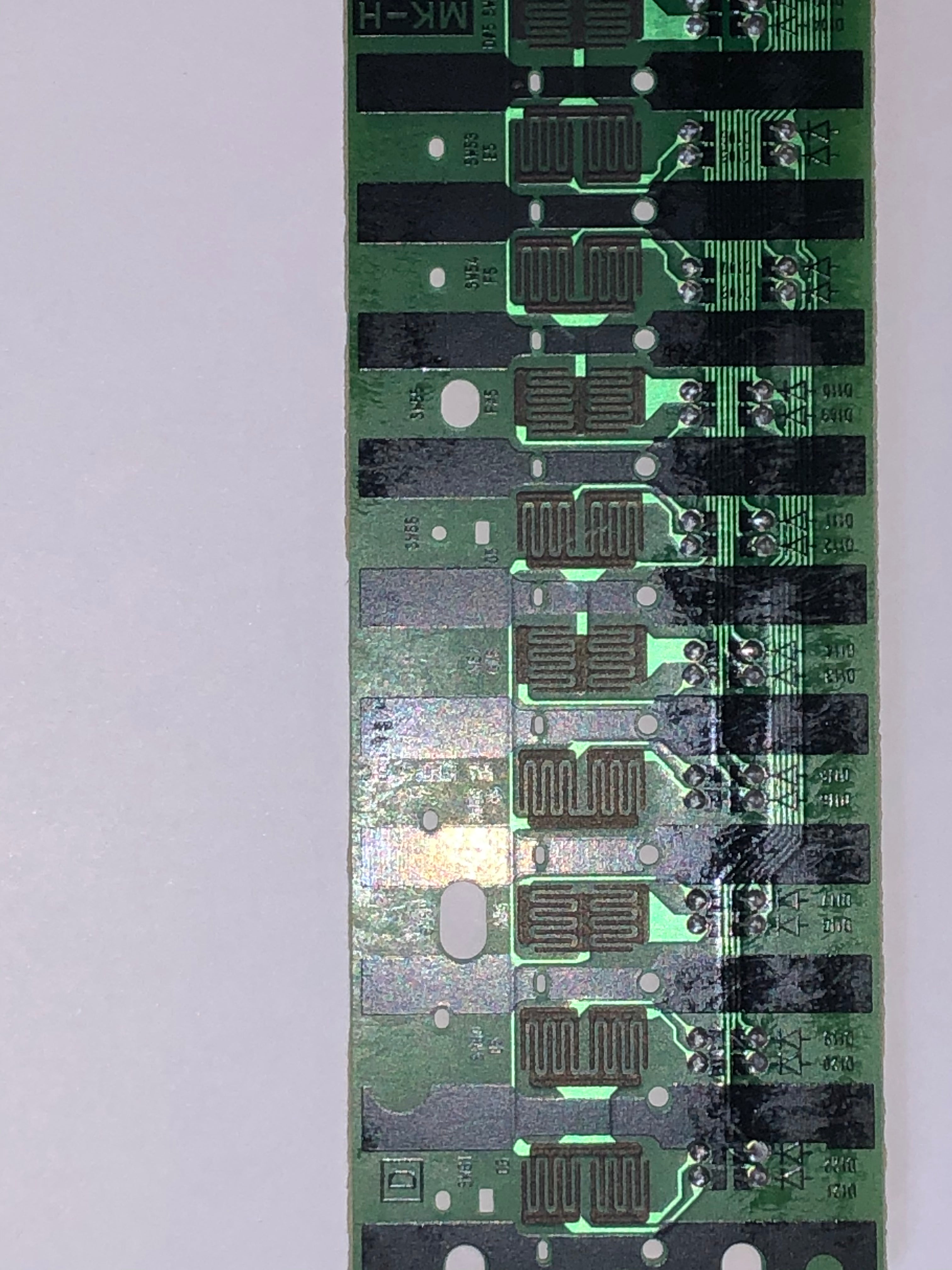 V869550R / V8695503 Yamaha Key Contact Circuit Board MK-H X2335