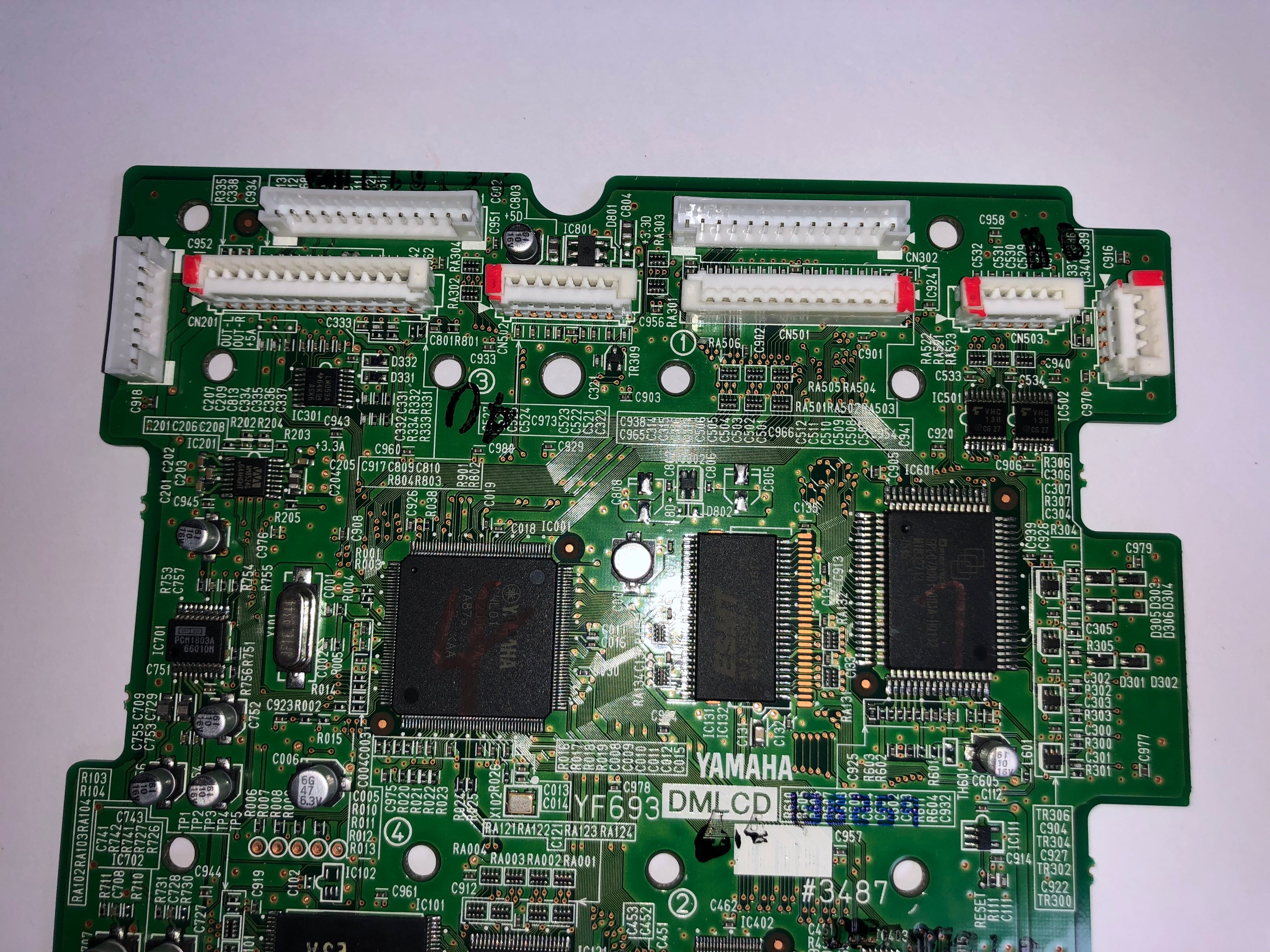 ZH483900 DMLCD main circuit board for Yamaha PSRE443 - YF693