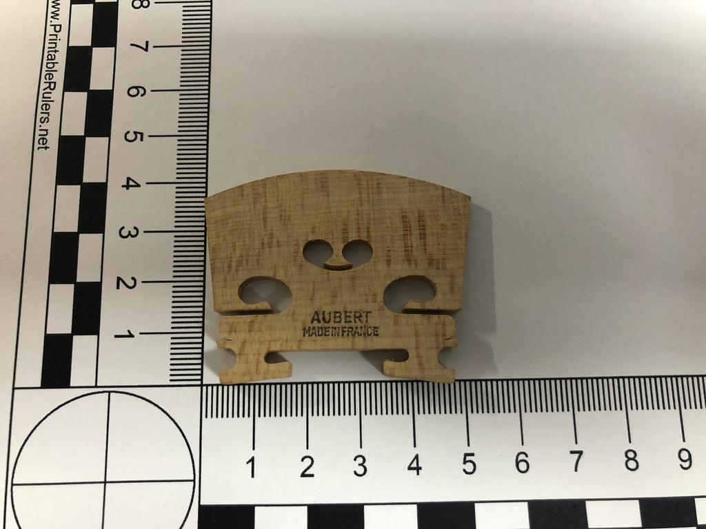 Aubert 4/4 violin bridge - unfitted