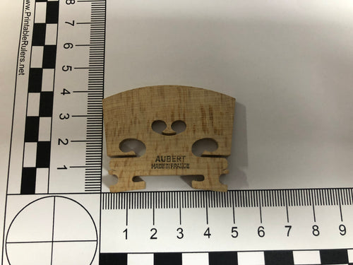 Aubert 4/4 violin bridge - unfitted
