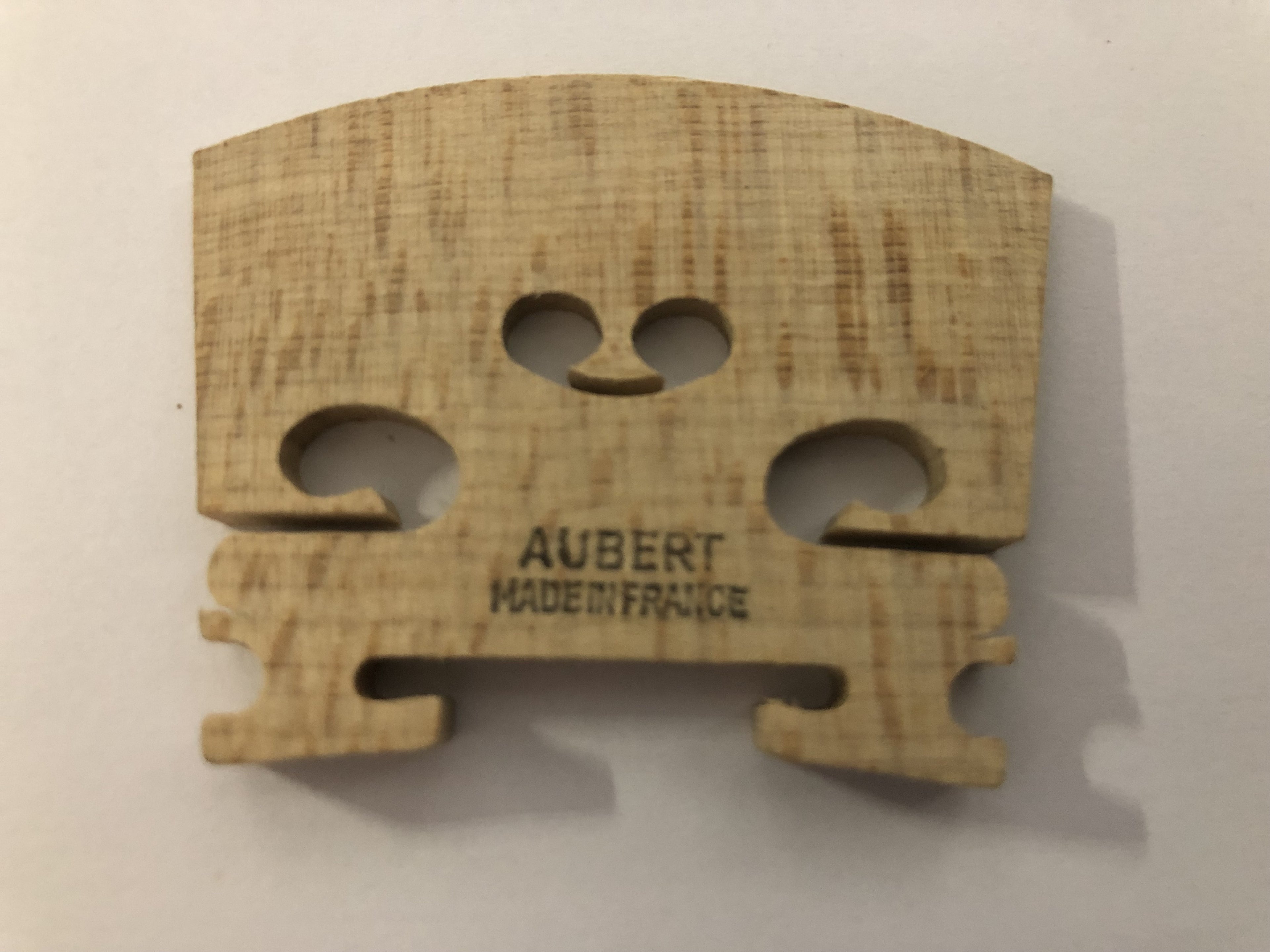 Aubert 4/4 violin bridge - unfitted