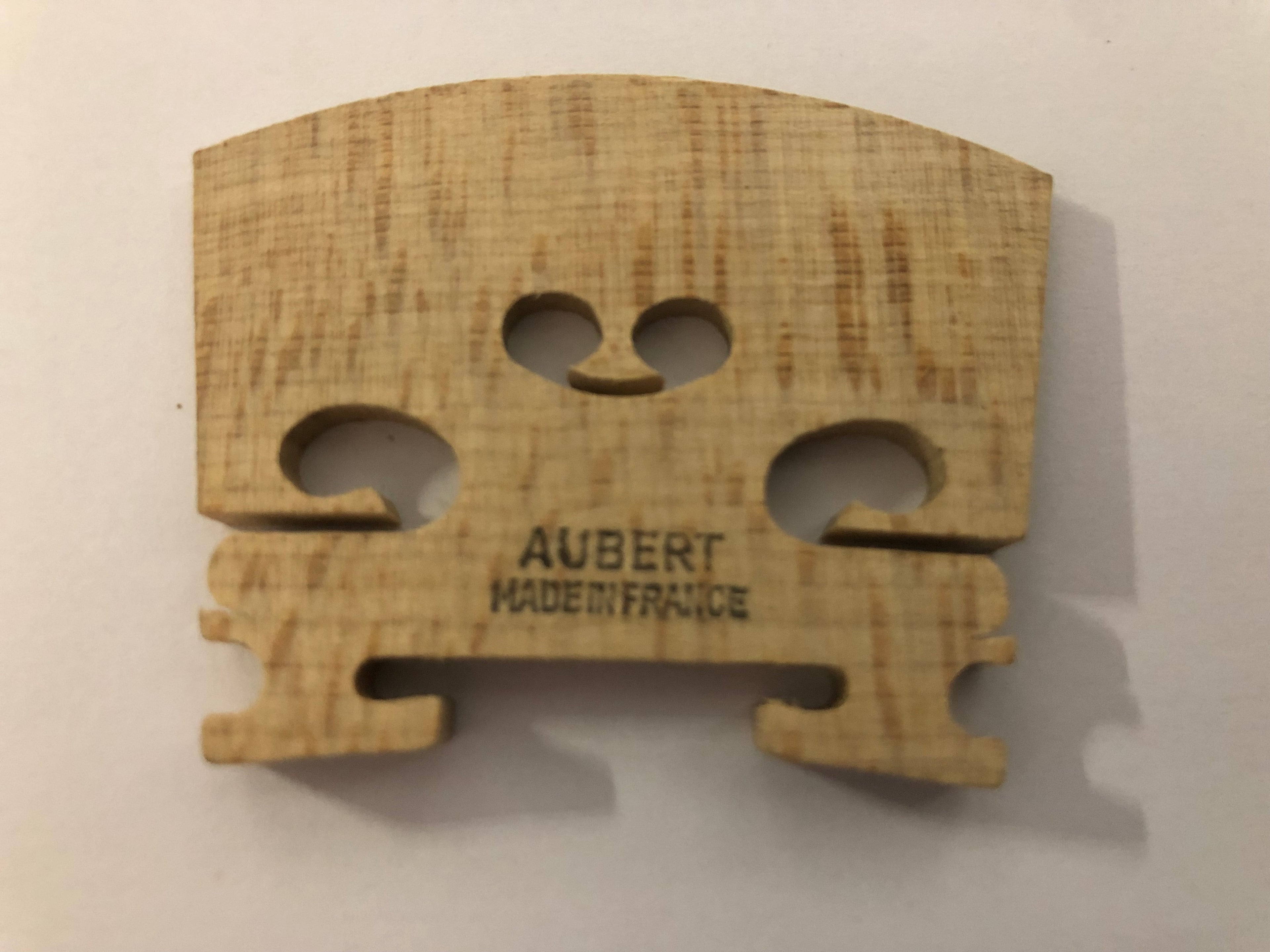 Aubert 4/4 violin bridge - unfitted