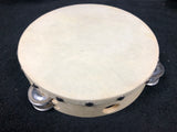 8" (20cm) double row wood tambourine