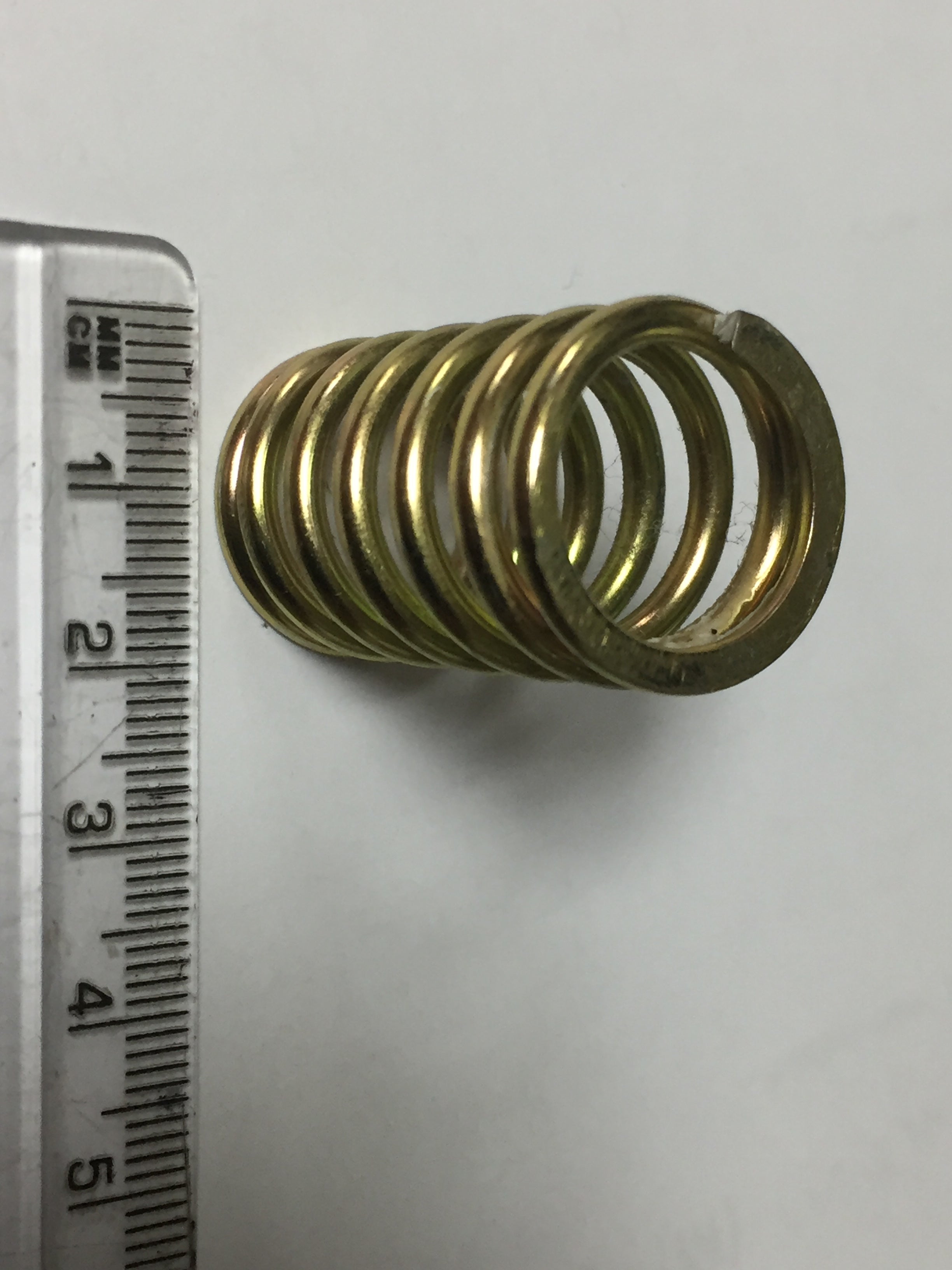 VP348101 Clavinova pedal spring - brass colour