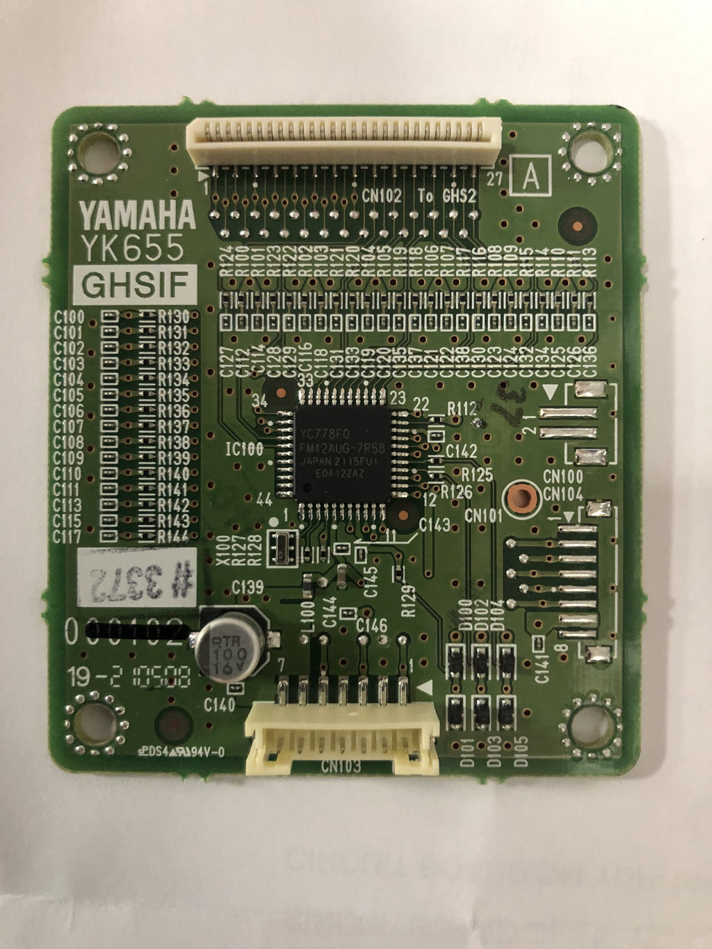 VCU61600 GHSIF circuit board - YK655
