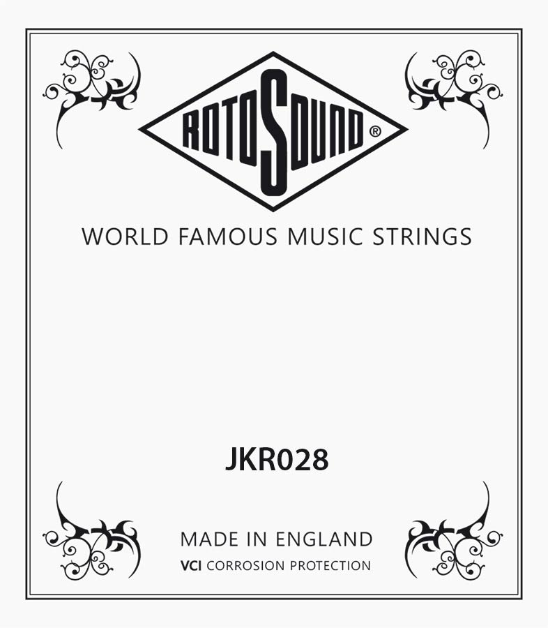 Rotosound single .028 phosphor bronze wound guitar string