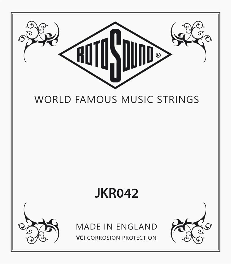 Rotosound Single .042 Phosphor Bronze Wound Guitar String