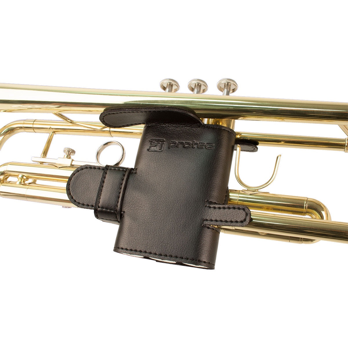 Protec L226SP 6 Point Trumpet Valve Guard - Black Leather