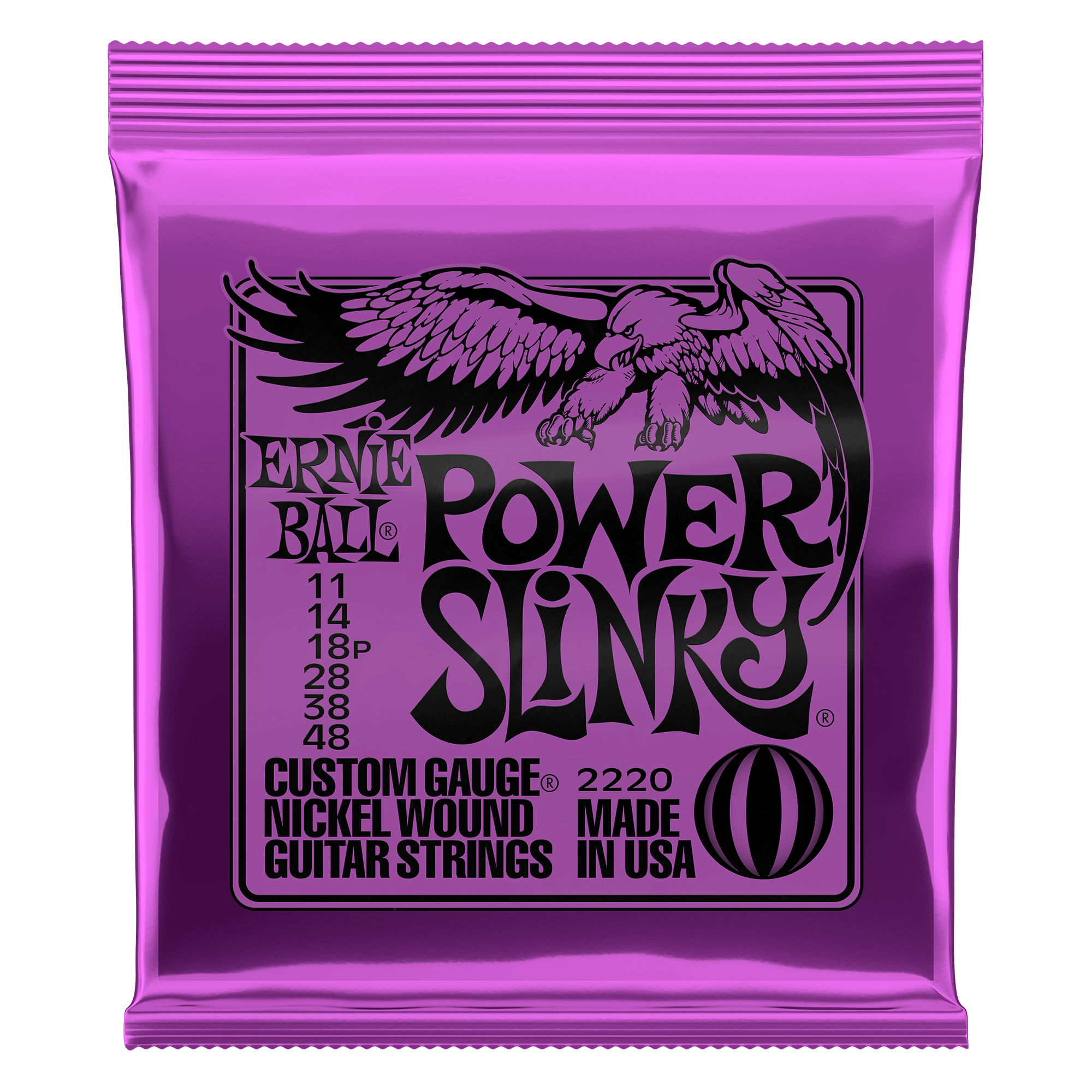 Ernie Ball Power Slinky 11 - 48 Electric Guitar Strings