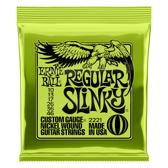 Ernie Ball Regular Slinky 10 - 46 Electric Guitar Strings
