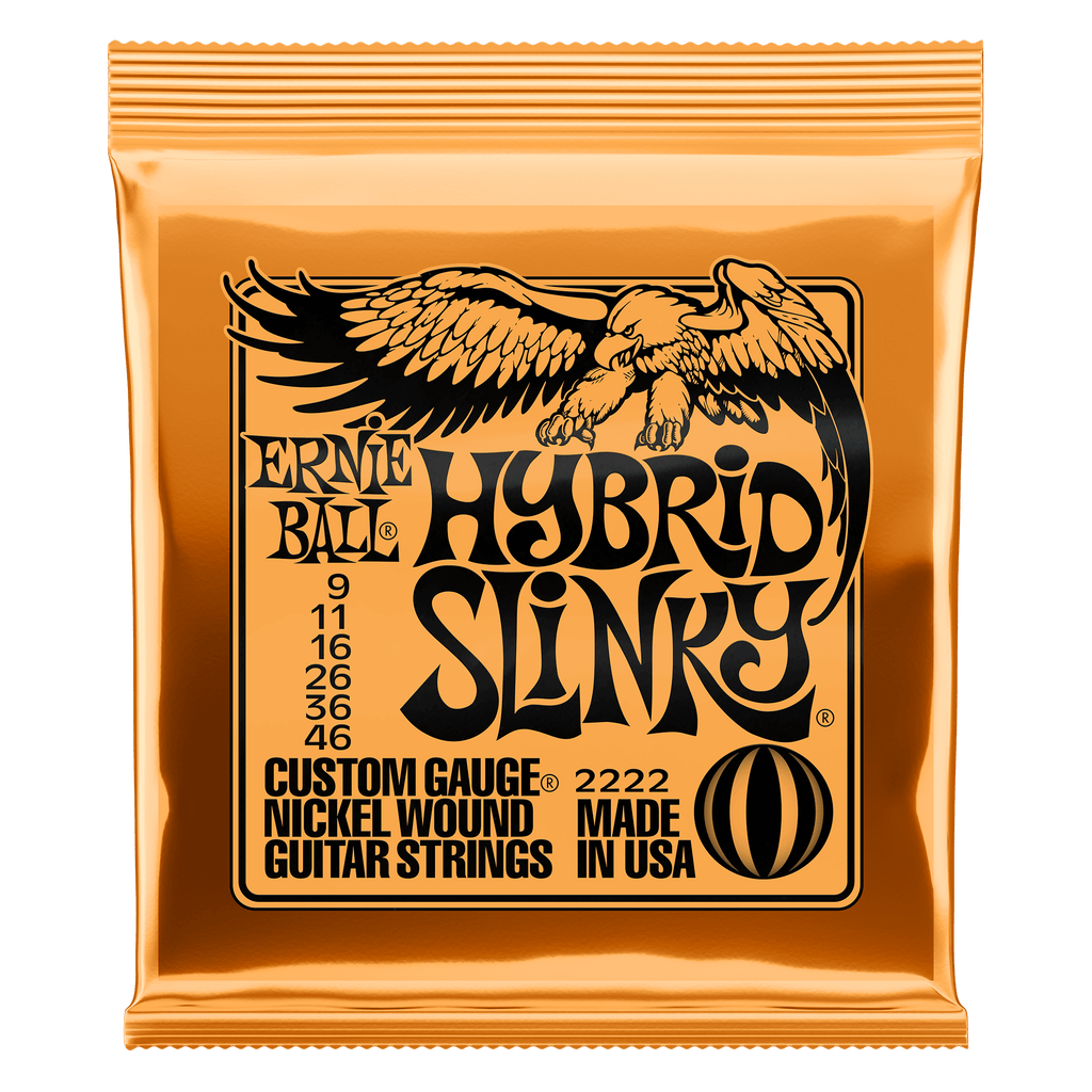 Ernie Ball Hybrid Slinky 9 - 46 Electric Guitar Strings