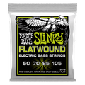 Ernie Ball Regular Slinky Cobalt Flatwound Bass Guitar Strings 50 - 105