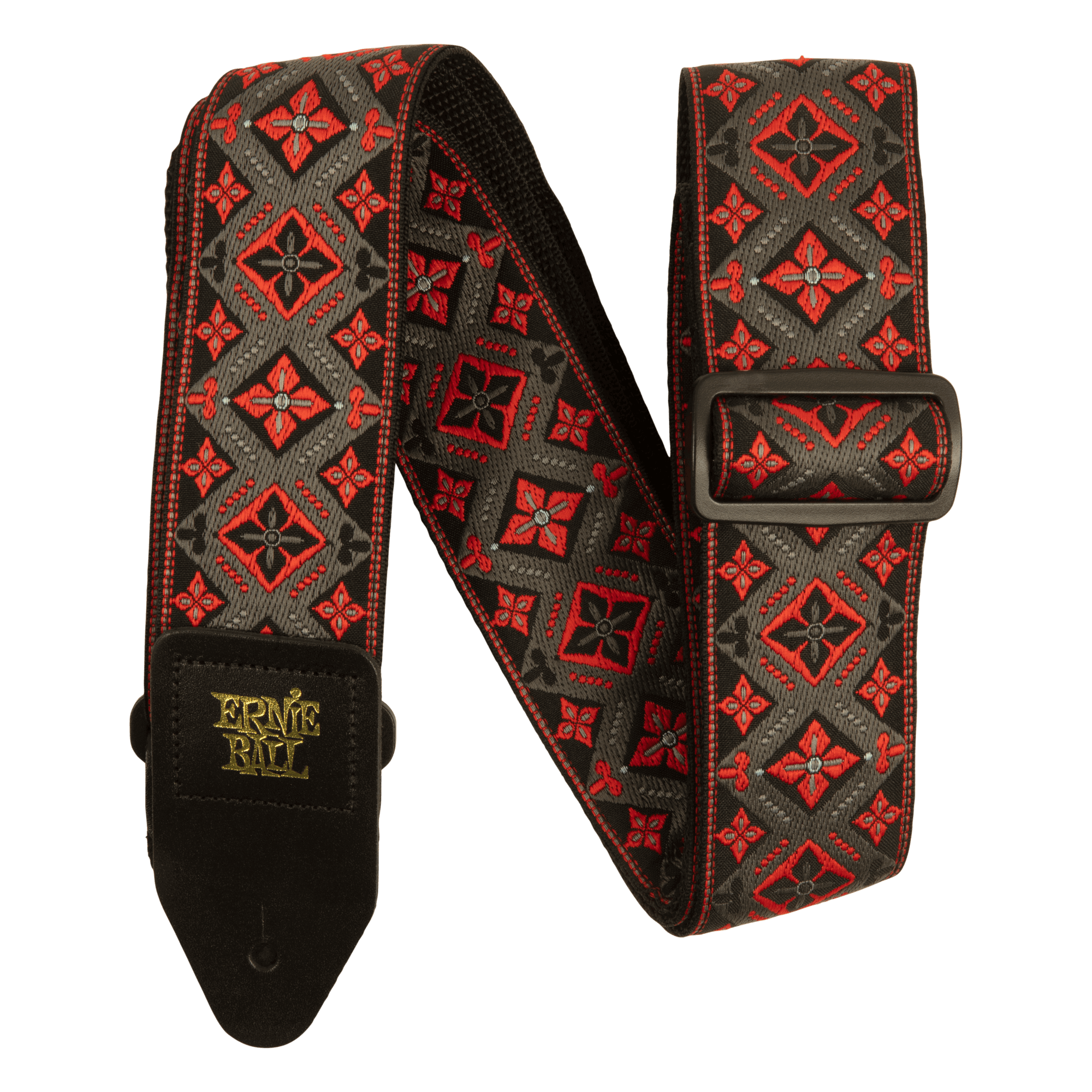 Ernie Ball Red King Classic Jacquard Guitar Strap