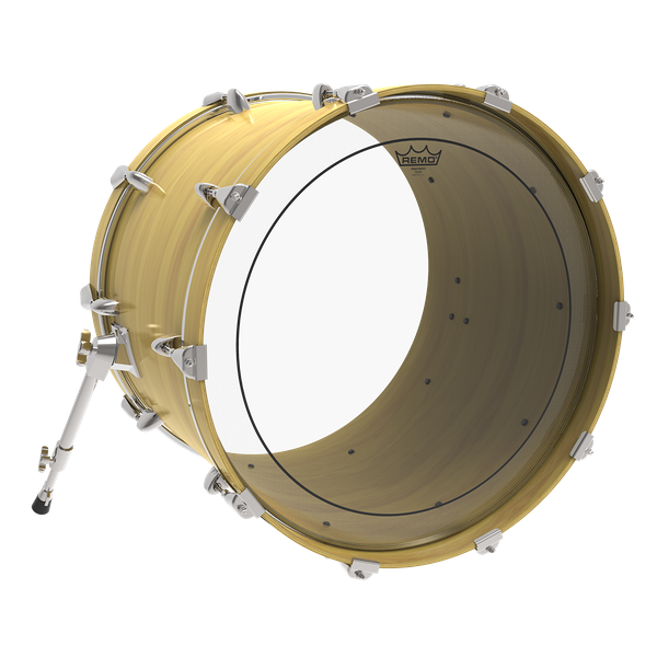 Remo 20" Clear Pinstripe Bass Drum Head / Skin