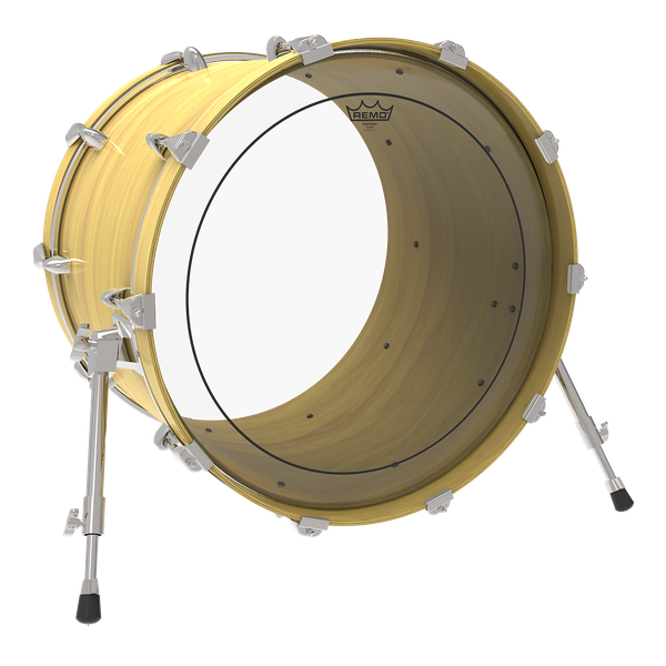 Remo 20" Clear Pinstripe Bass Drum Head / Skin