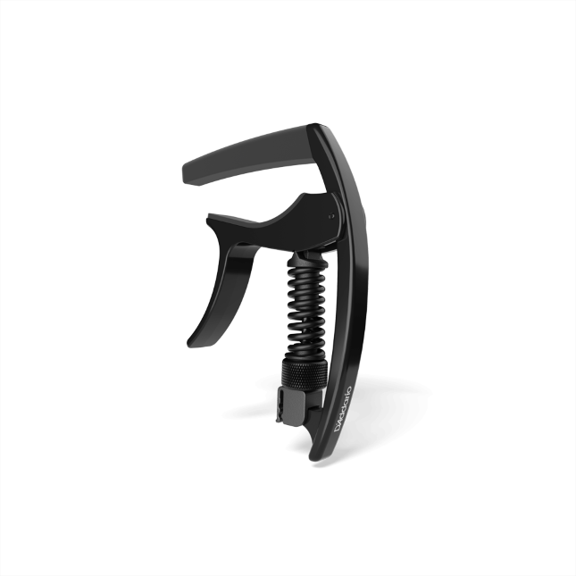Planet Waves NS Tri-Action Trigger Electric / Acoustic Guitar Capo - Black