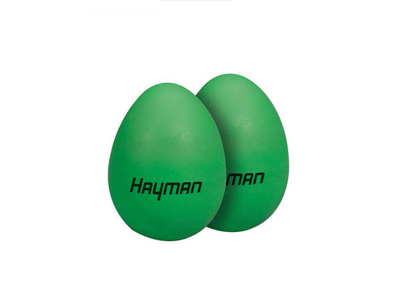Hayman (SE-1-GR) Egg Shakers - Green / Medium Light - 35g