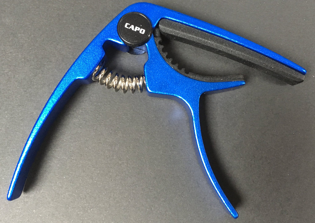 Blue Acoustic / Electric Guitar Capo