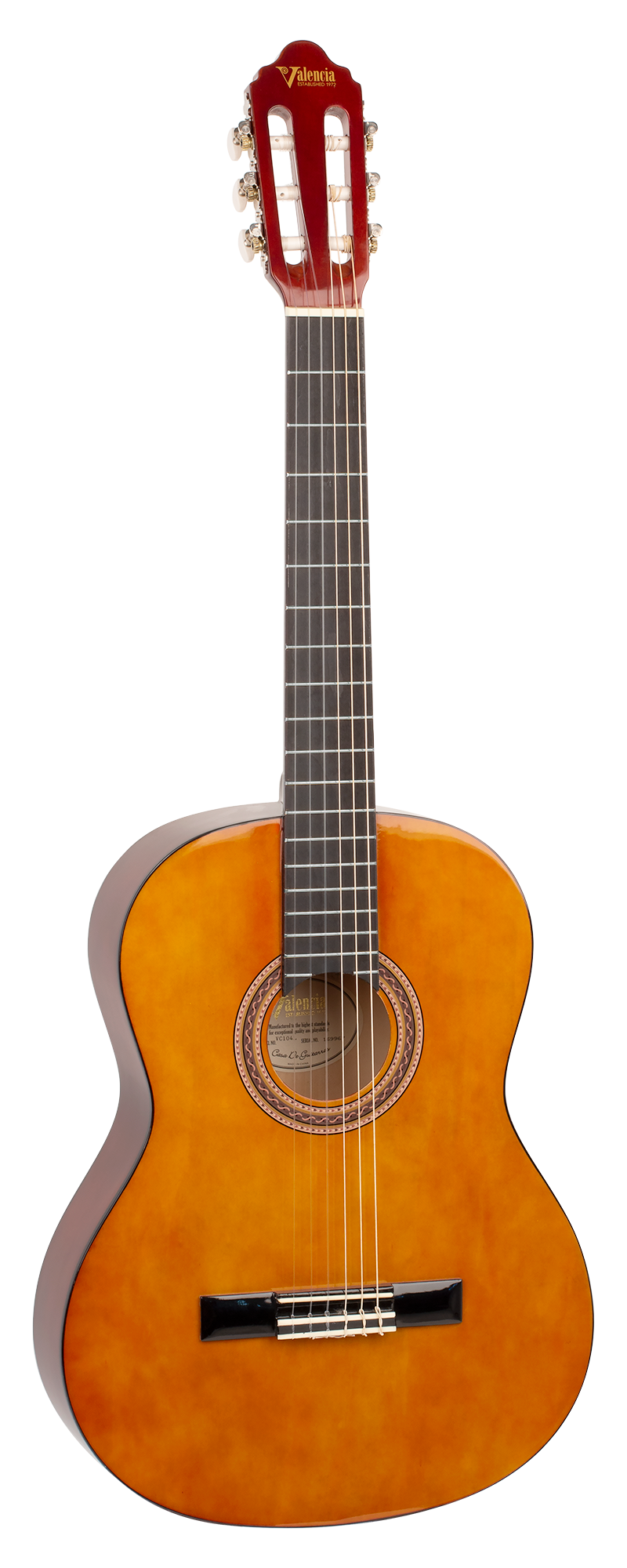 Valencia VC104L-NA 4/4 Left Handed Classical Guitar