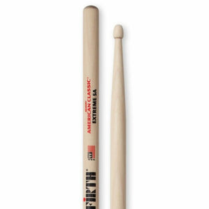 Vic Firth X5A Extra Long Wooden Tip Drumsticks - Hickory