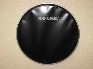 Offbeat 8" Single Ply Black Drum Head