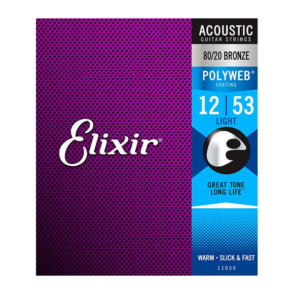 Elixir Polyweb (Light) 80/20 acoustic strings