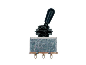 Boston (SW-5-BB) 3 Way Block Style Selector / Toggle Switch - Black