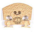 Adjustable 3/4 size low violin bridge